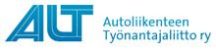 Autoliikenteen Työnantajaliitto ry:n jäsen